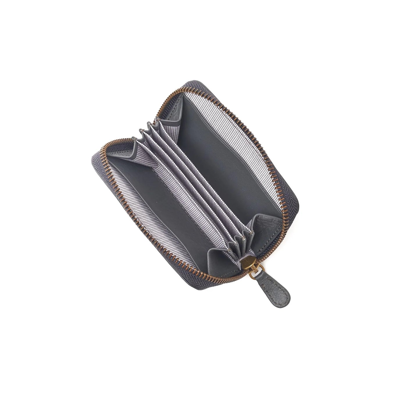 Mini Zip Around Wallet  - Shadow