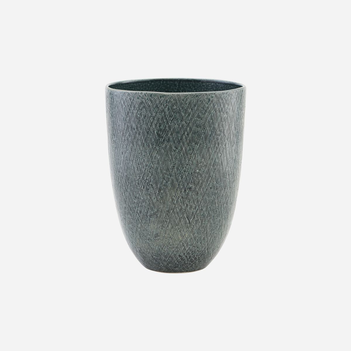 Anil Vase/Planter- Blue & Green