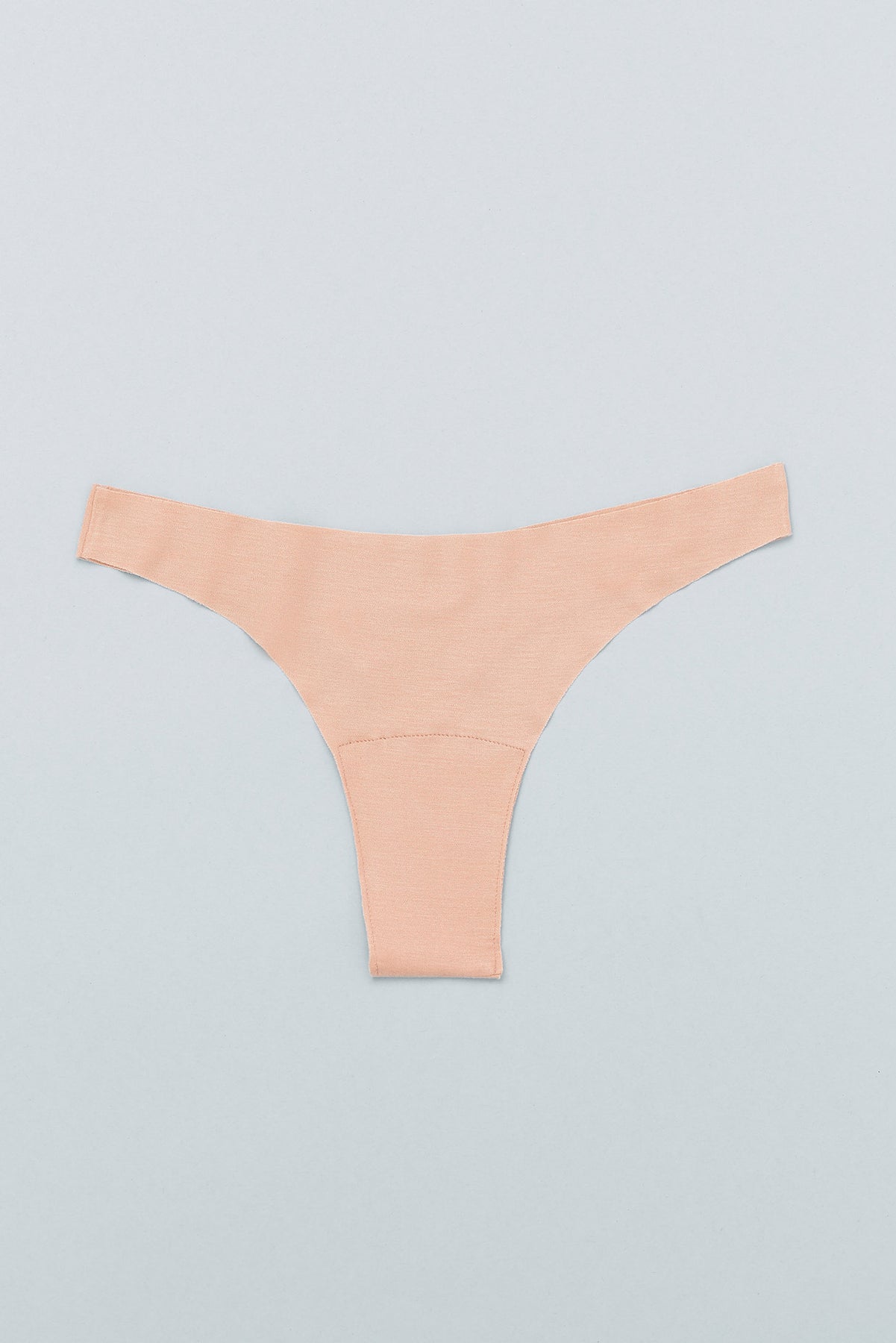 SEAMLESS TANGA - POUDRE