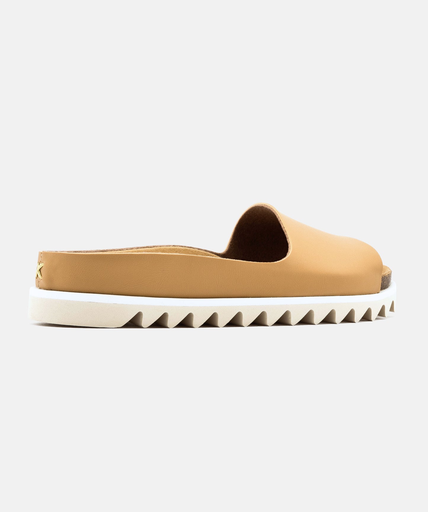 Palm Sandal - Cognac Leather