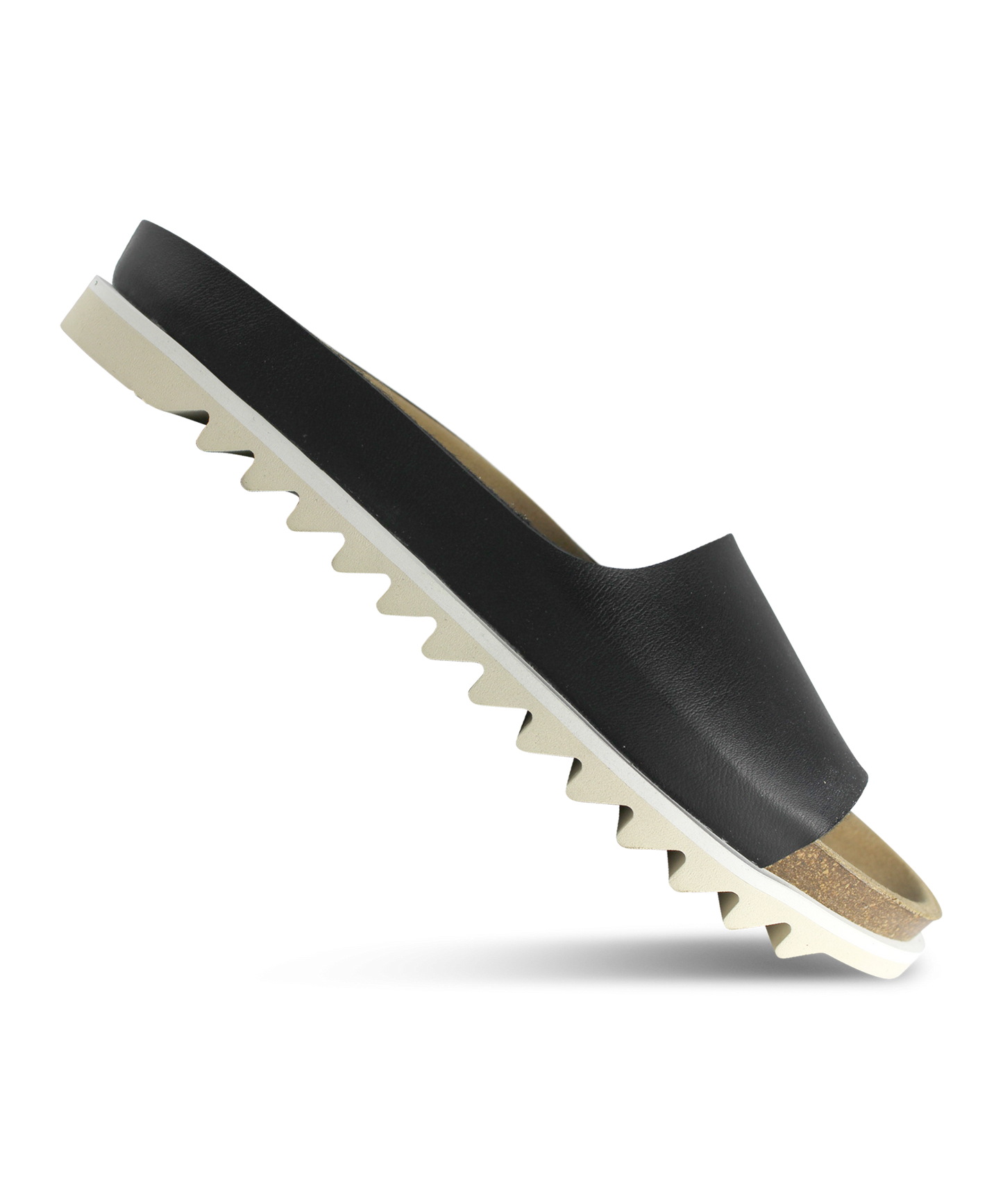 Palm Sandal - Black Vegan