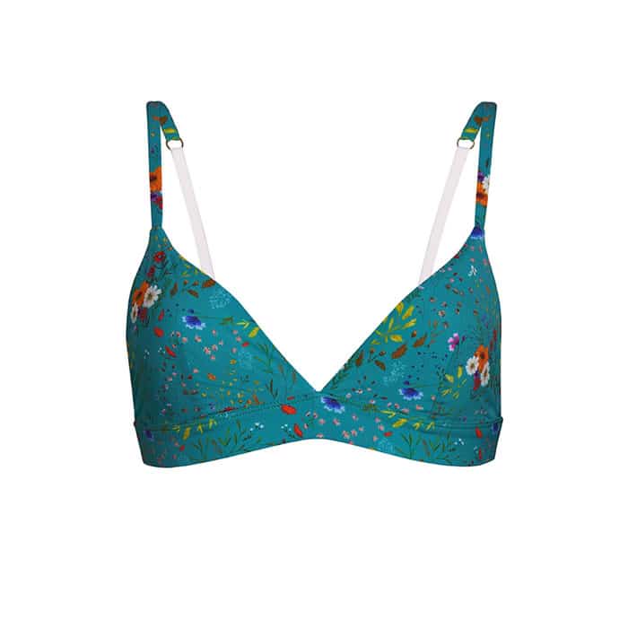 FLEURETTE TURQUOISE TRIANGLE - BRA