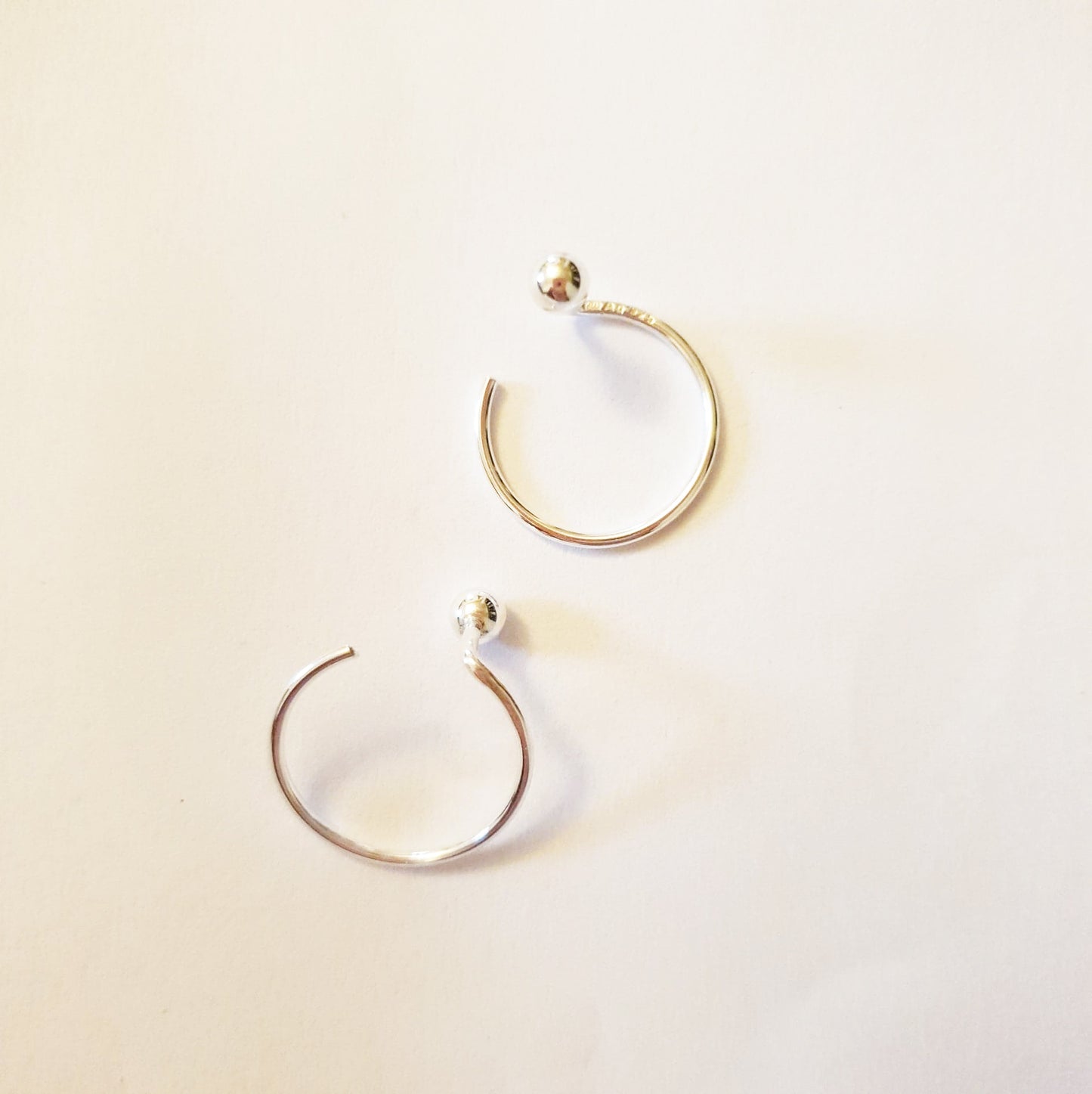 Pluto Earrings  - silver