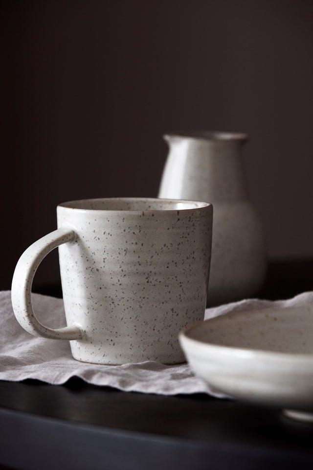 PION MUG - grey/white