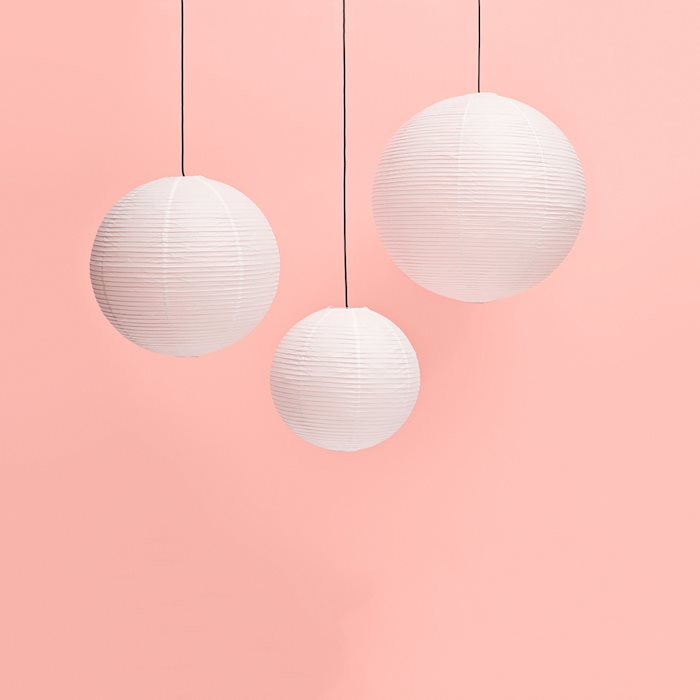 RICE PAPER SHADE Ø80 CLASSIC WHITE
