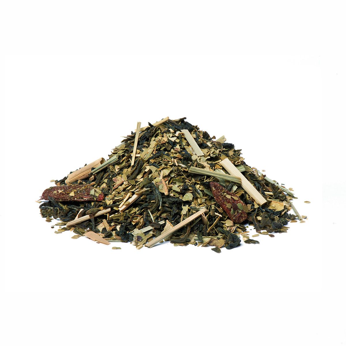 Wellness Tea Pure Power - 20 Sachets of Organic Green Tea with Mate & Citrus Flavors