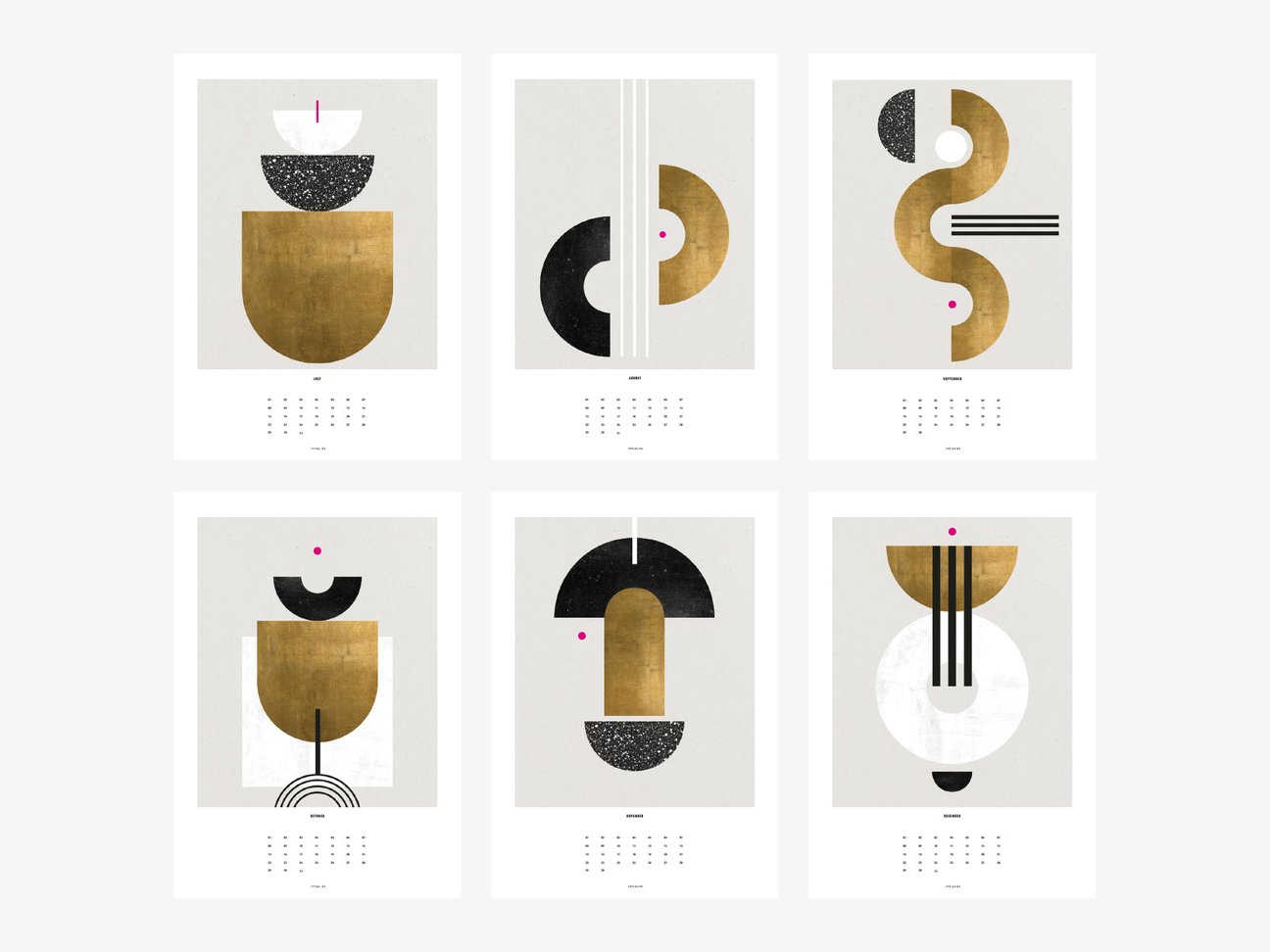 Wall Calendar / Geometry