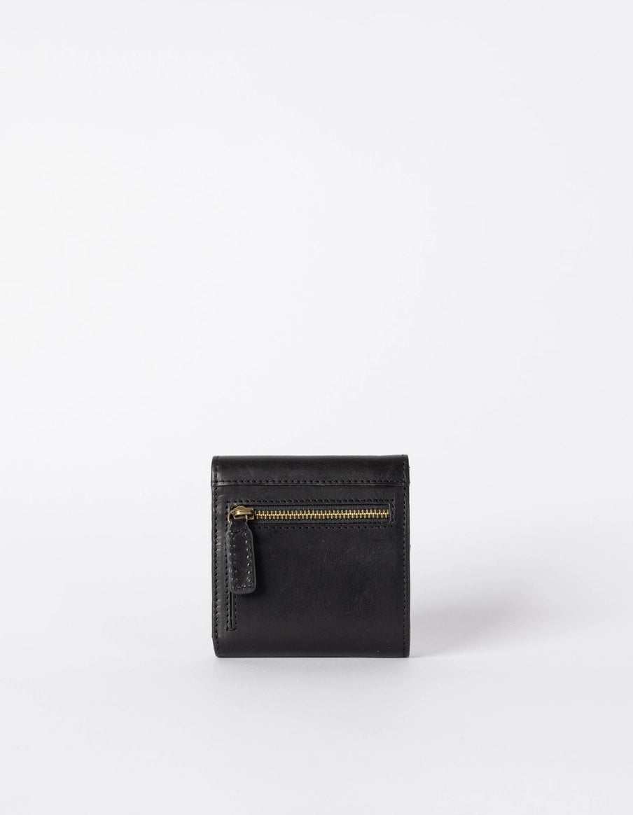 Georgie's Wallet - Black Stromboli Leather