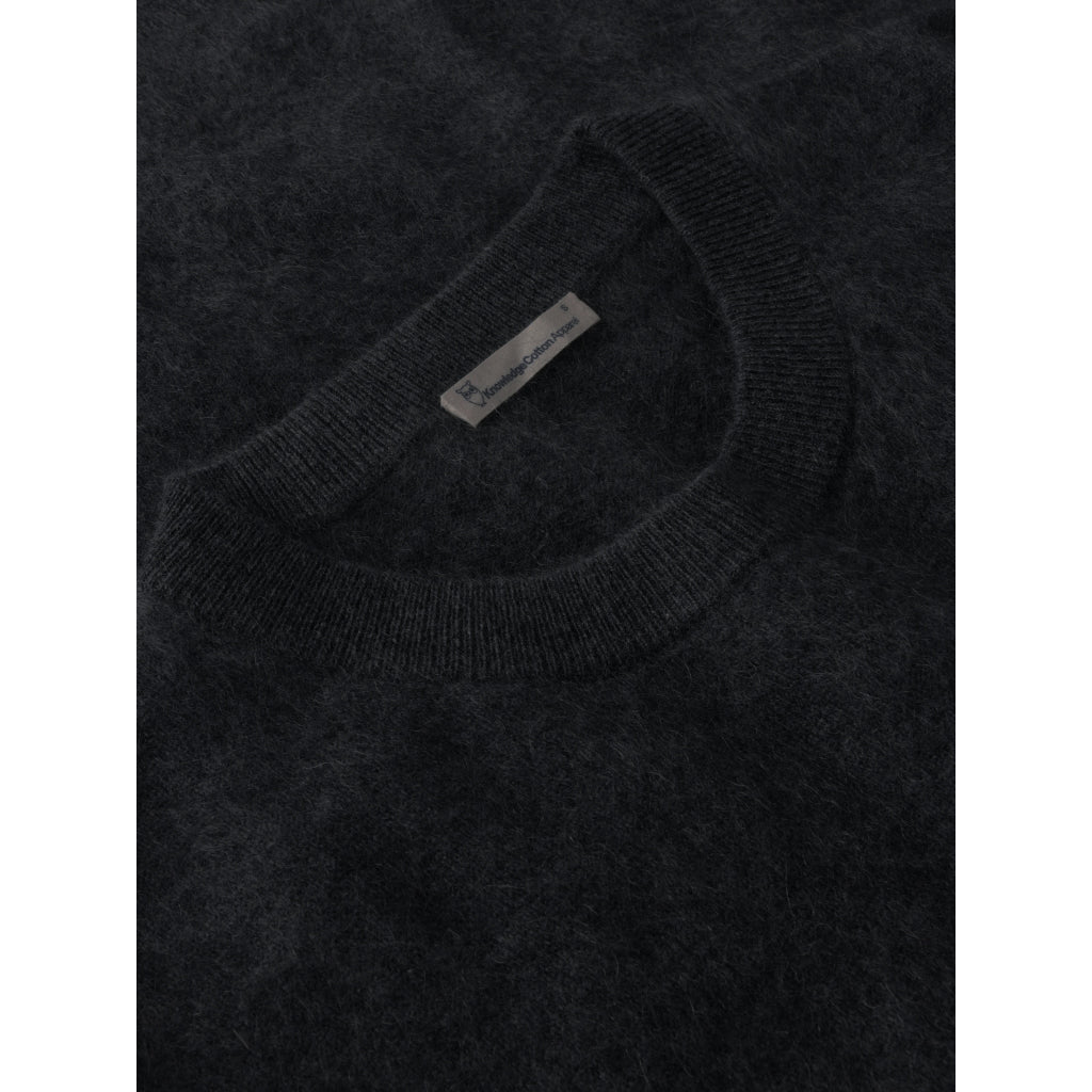 Cashmere Crew Neck Knit RWS - Black Jet