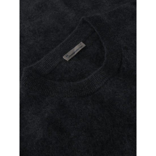 Cashmere Crew Neck Knit RWS - Black Jet