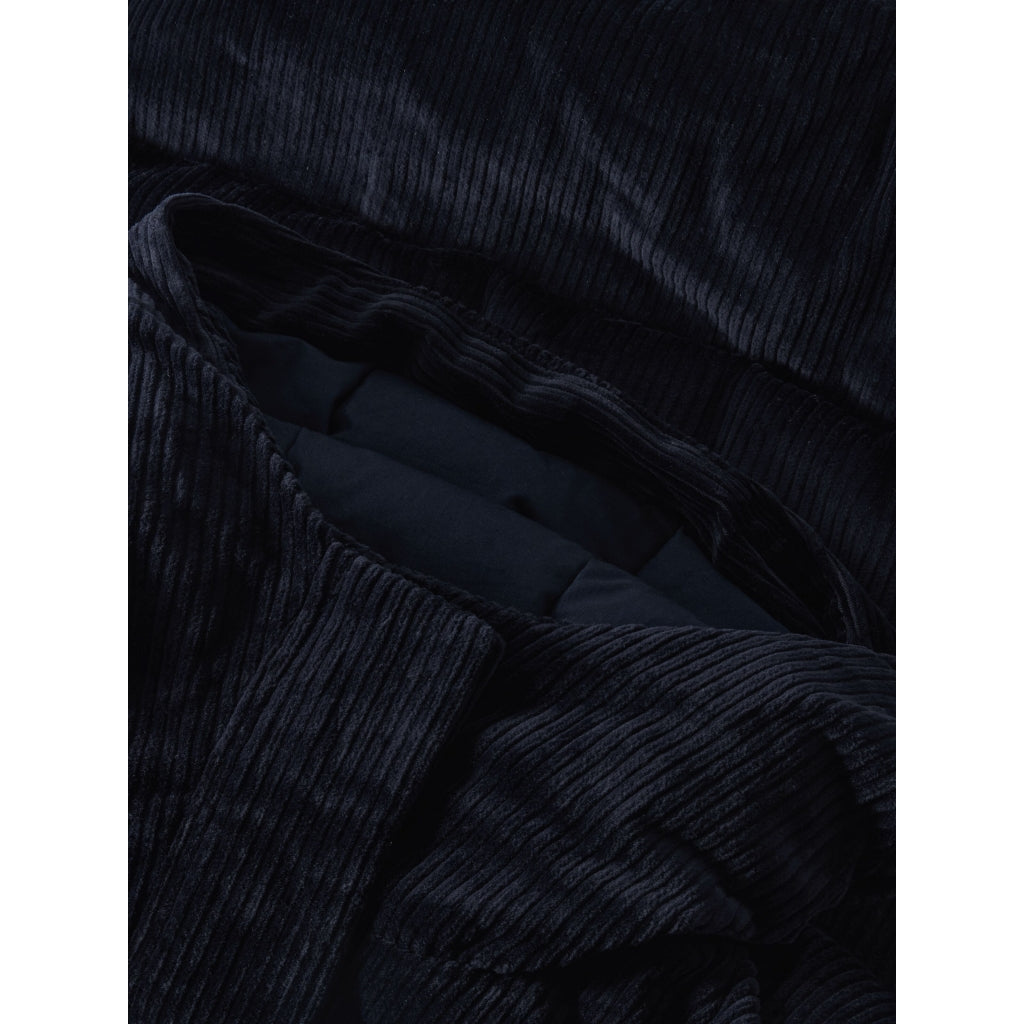 Corduroy puffer jacket - Night Sky