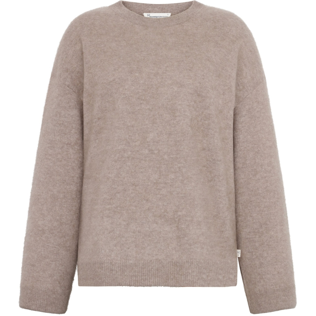 Cashmere Crew Neck Knit RWS - Kelp Melange
