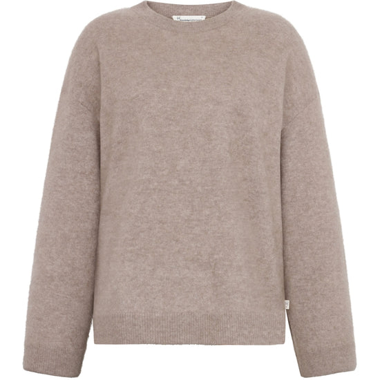 Cashmere Crew Neck Knit RWS - Kelp Melange