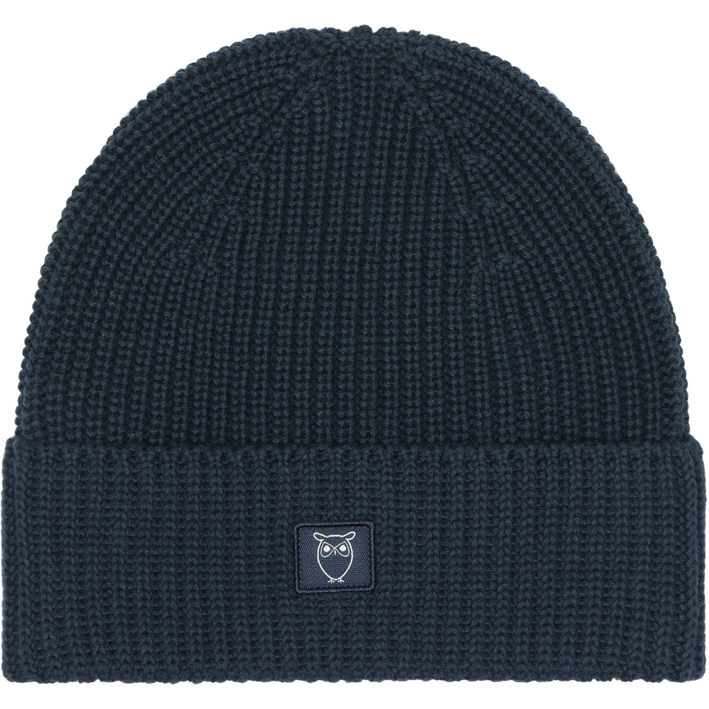 WINTER  Rib hat - GOTS/Vegan - Night Sky