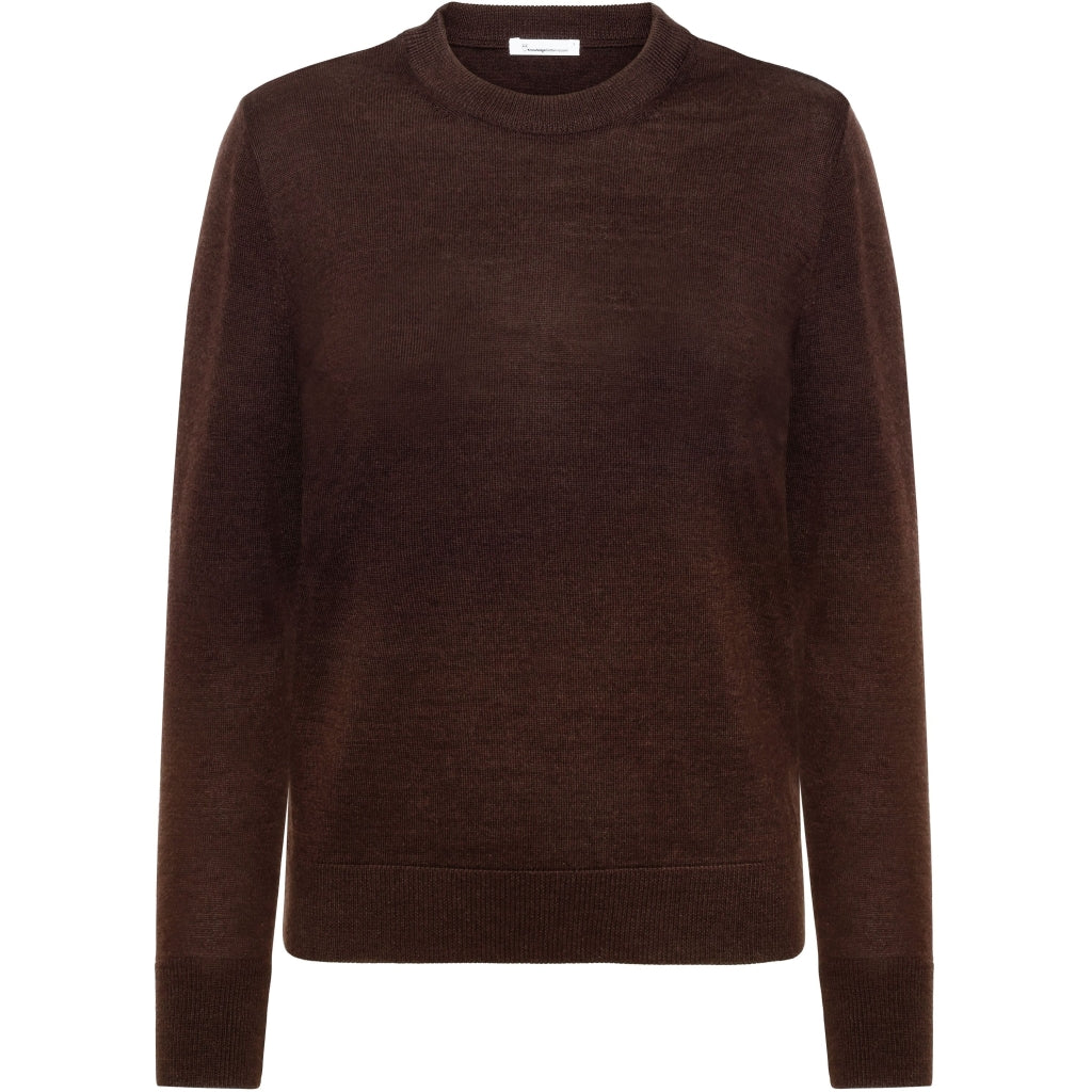 Fine merino crew neck - RWS - Demitasse