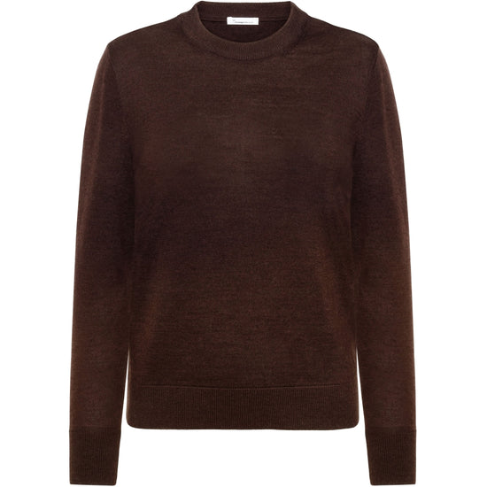 Fine merino crew neck - RWS - Demitasse