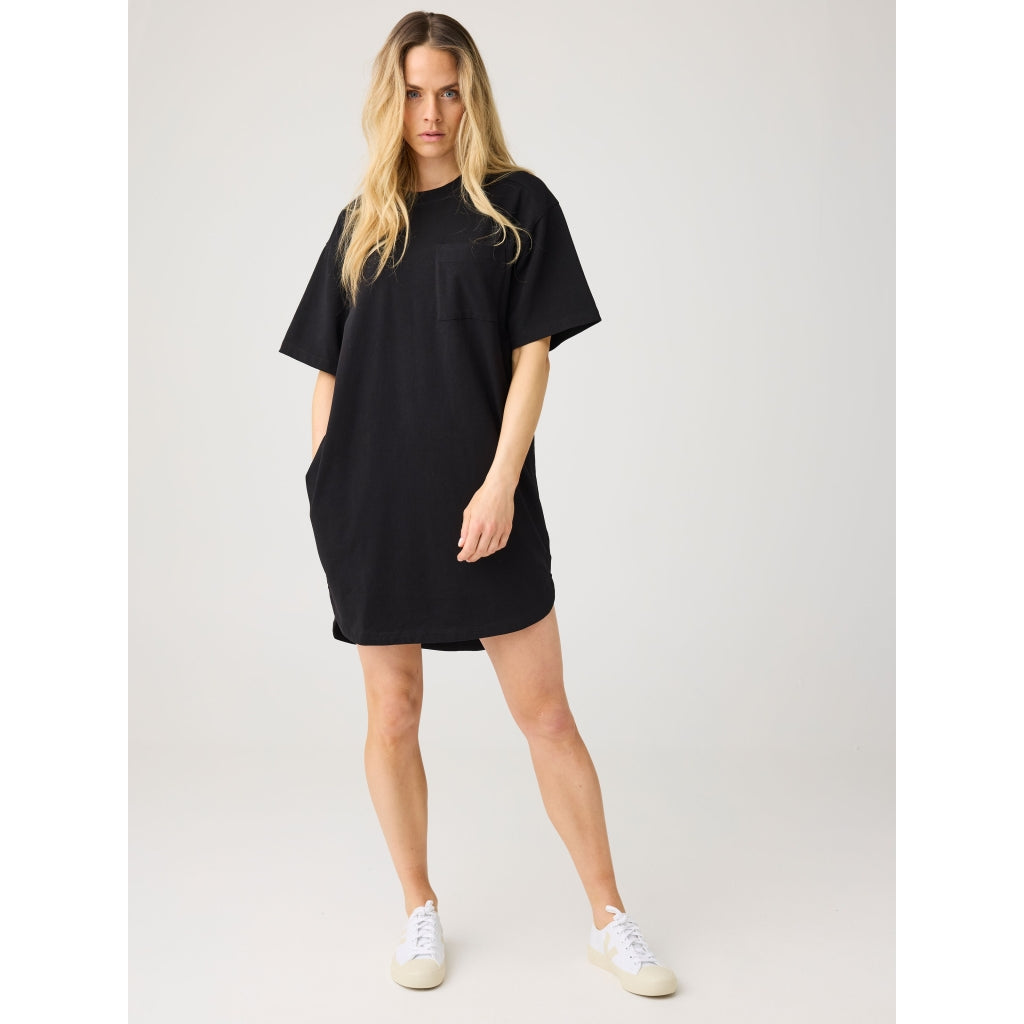 T-Shirt Dress - Black Jet