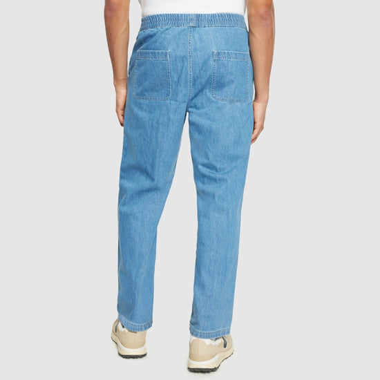 FIG loose denim pants - GOTS/Vegan - Light Blue Denim