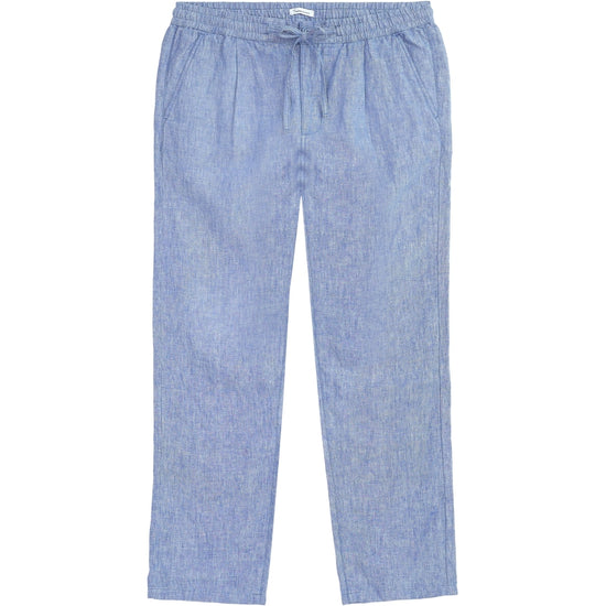 FIG loose linen pants - GOTS/Vegan - Moonlight Blue