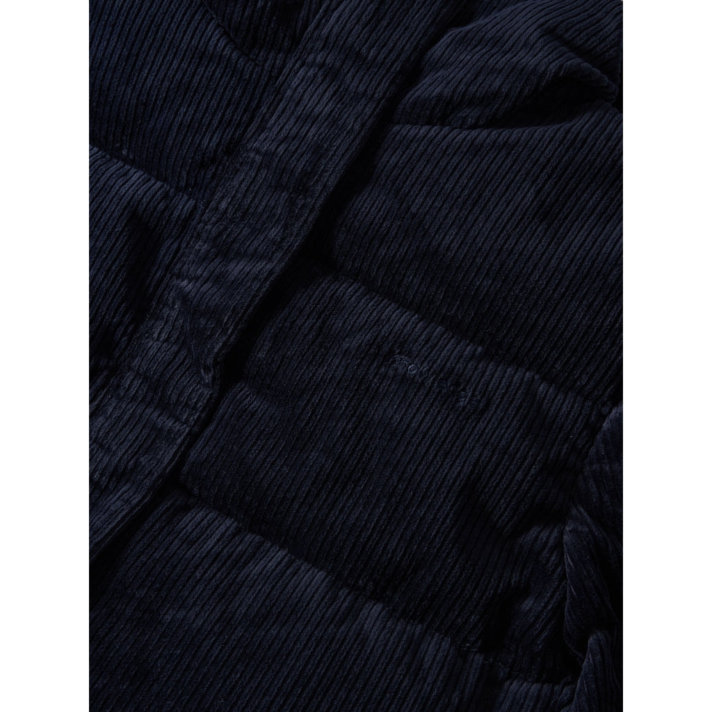 Corduroy puffer jacket - Night Sky