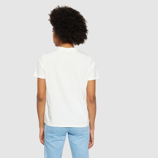 Basic pima cotton t-shirt - GOTS/Vegan - Egret