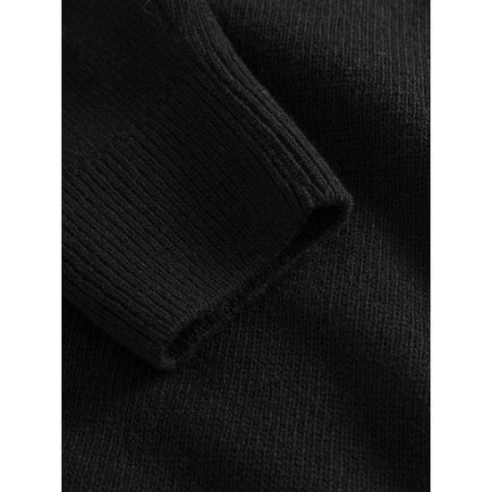 Load image into Gallery viewer, Long Wool Cardigan - RWS - Black Jet
