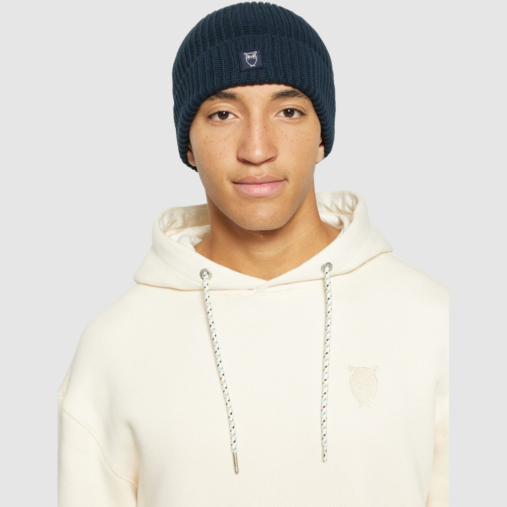 WINTER  Rib hat - GOTS/Vegan - Night Sky