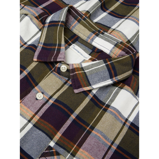 Checked Flannel Shirt - Blue Check
