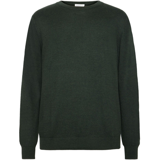 Regular merino knit crew neck - RWS - Forrest Night