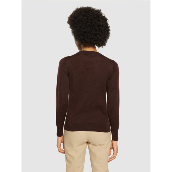 Fine merino crew neck - RWS - Demitasse