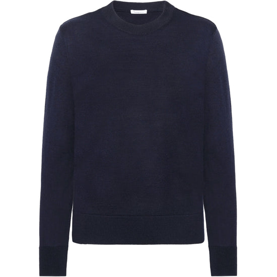 Fine merino crew neck - RWS - Total Eclipse