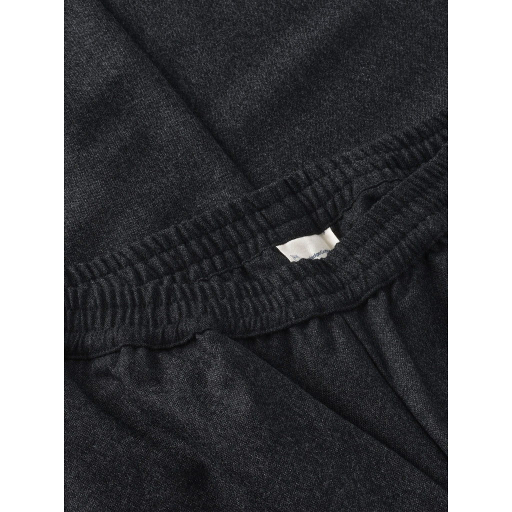 Posey wide wool pants - Dark Grey Melange