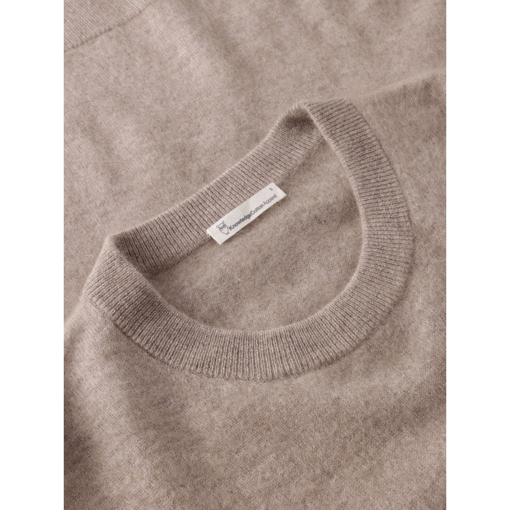 Cashmere Crew Neck Knit RWS - Kelp Melange
