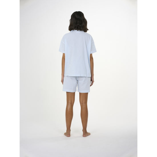 Pyjama Set Short - GOTS/Vegan - Blue Fog