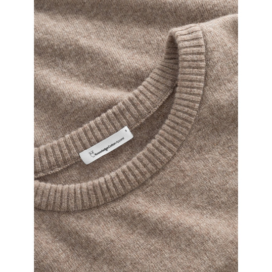 Lambswool Crew Neck - RWS - Kelp Melange