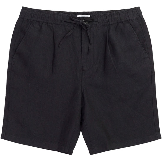 FIG loose Linen shorts - GOTS/Vegan - Black Jet