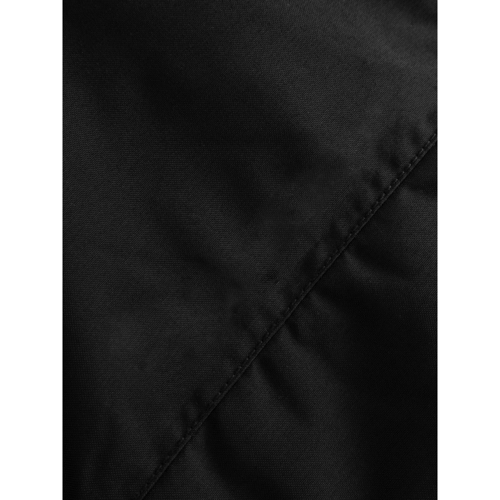 APEX CANVAS™ Long Padded Coat - GRS/Vegan - Black Jet