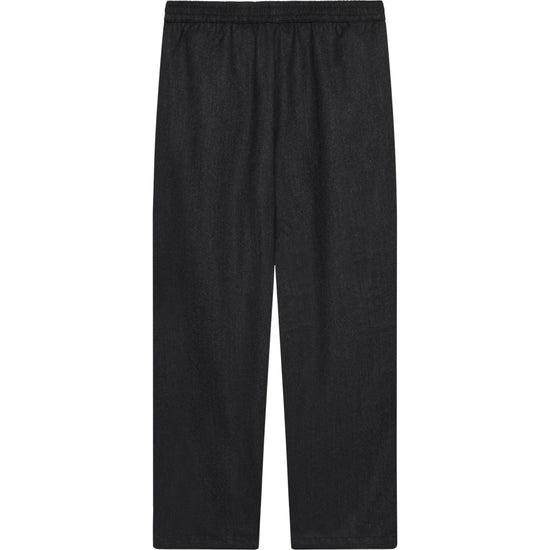 Posey wide wool pants - Dark Grey Melange