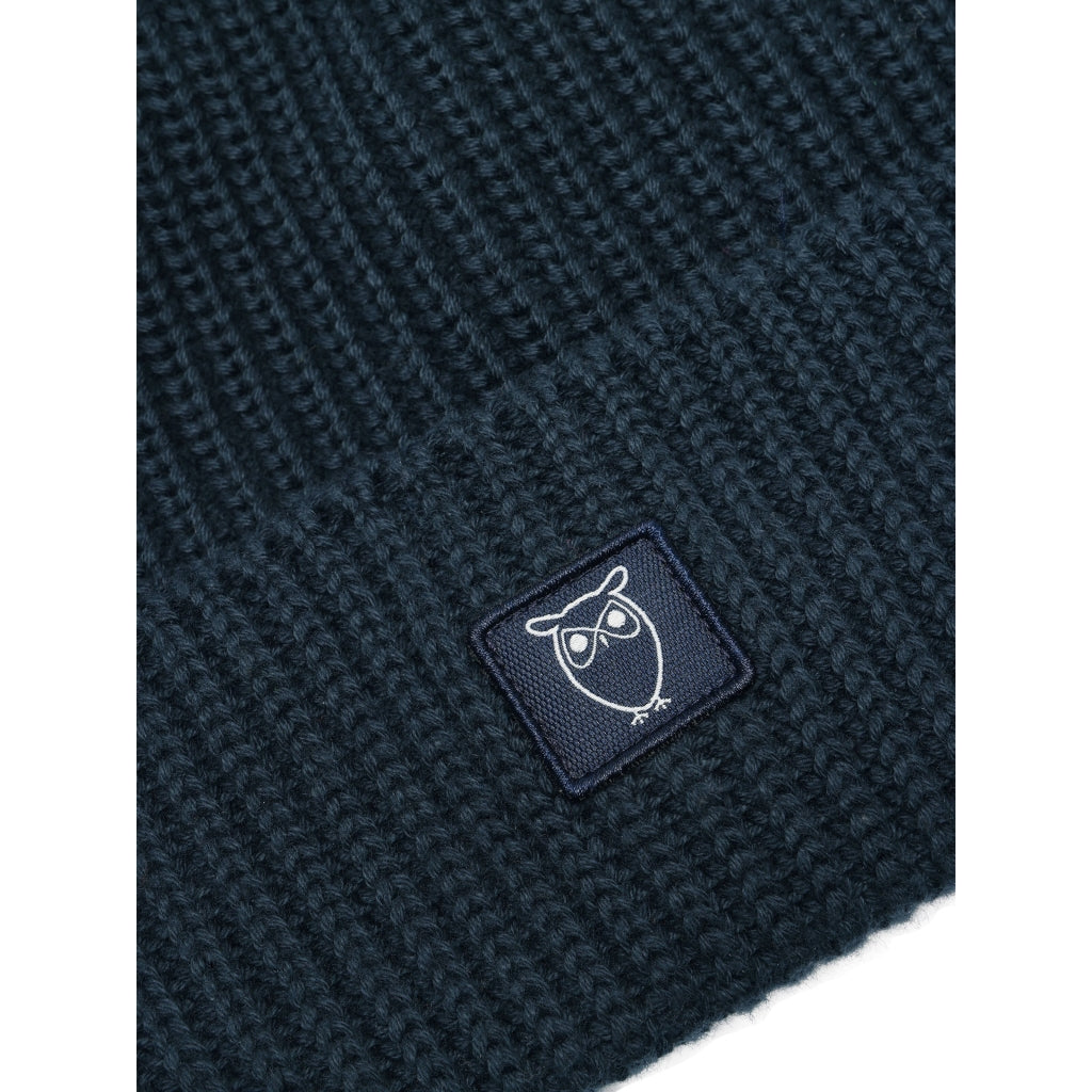 WINTER  Rib hat - GOTS/Vegan - Night Sky