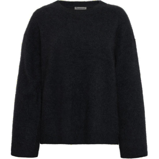 Cashmere Crew Neck Knit RWS - Black Jet