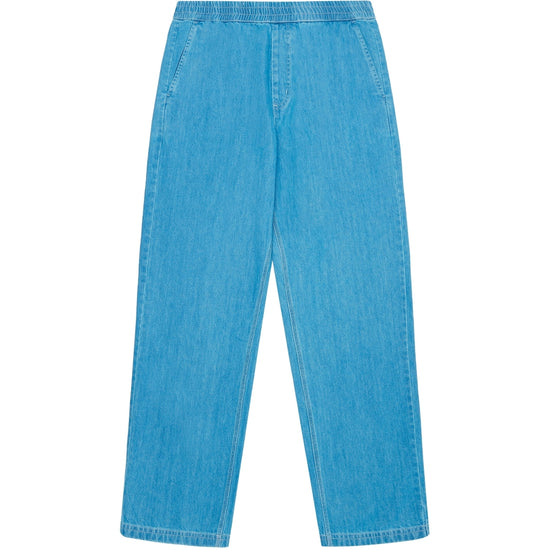 FIG loose denim pants - GOTS/Vegan - Light Blue Denim