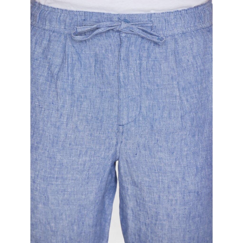 FIG loose Linen shorts - GOTS/Vegan - Moonlight Blue