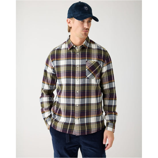Checked Flannel Shirt - Blue Check