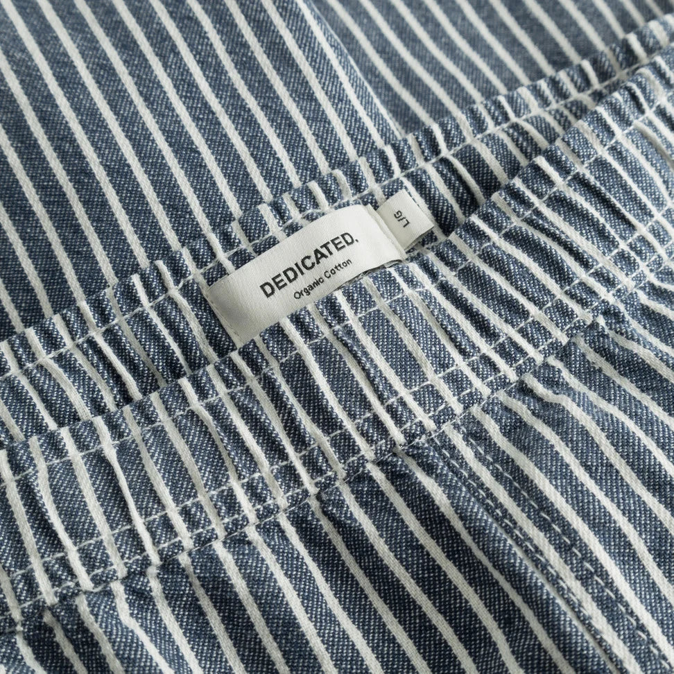 Shorts Vejle Work Stripe - Blue