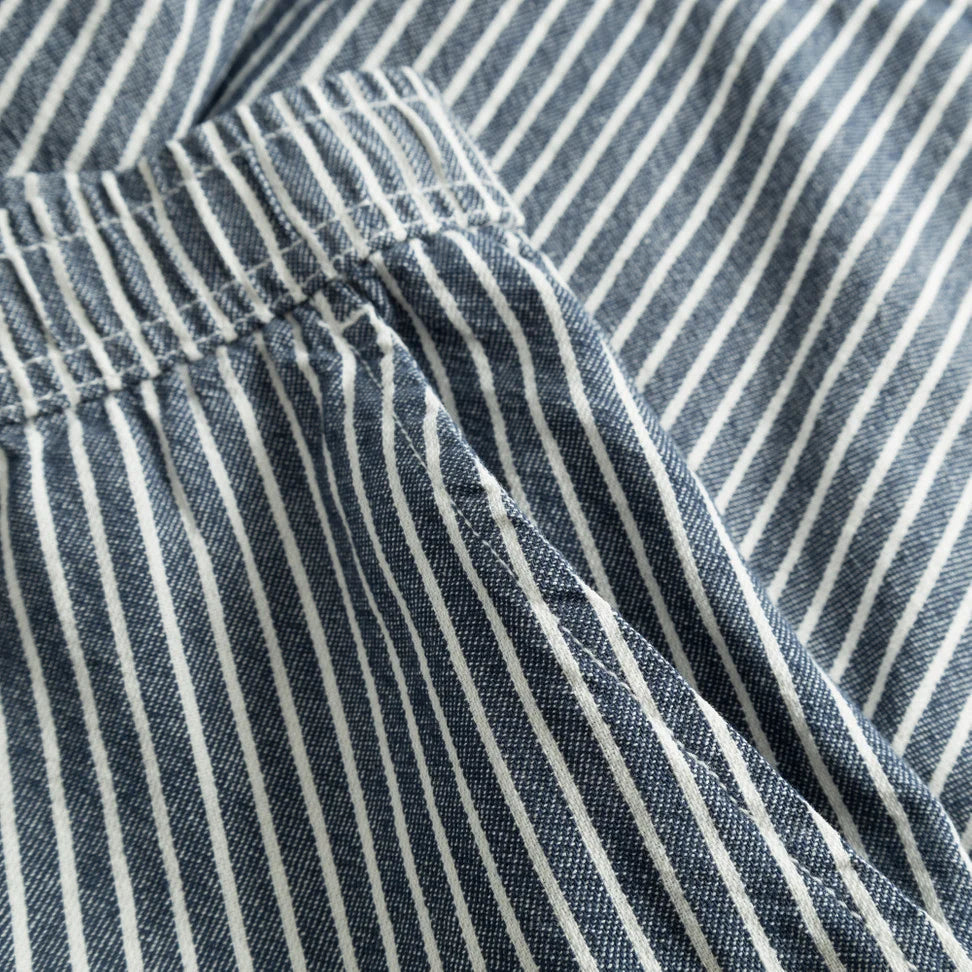 Shorts Vejle Work Stripe - Blue