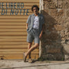 Shorts Vejle Work Stripe - Blue