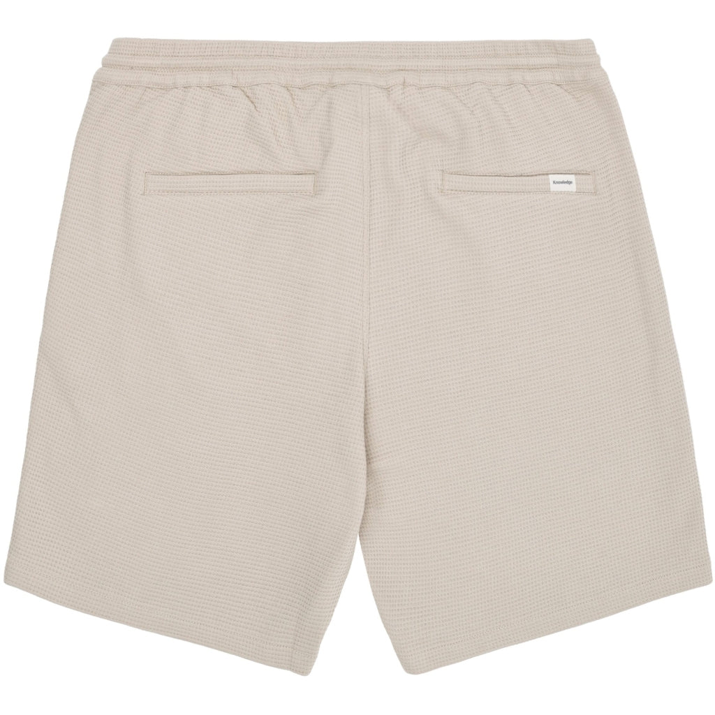 Ash Comfort Waffle Shorts -  Light Feather Gray