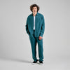 Borrby Linen Pants- Green Mediterranea