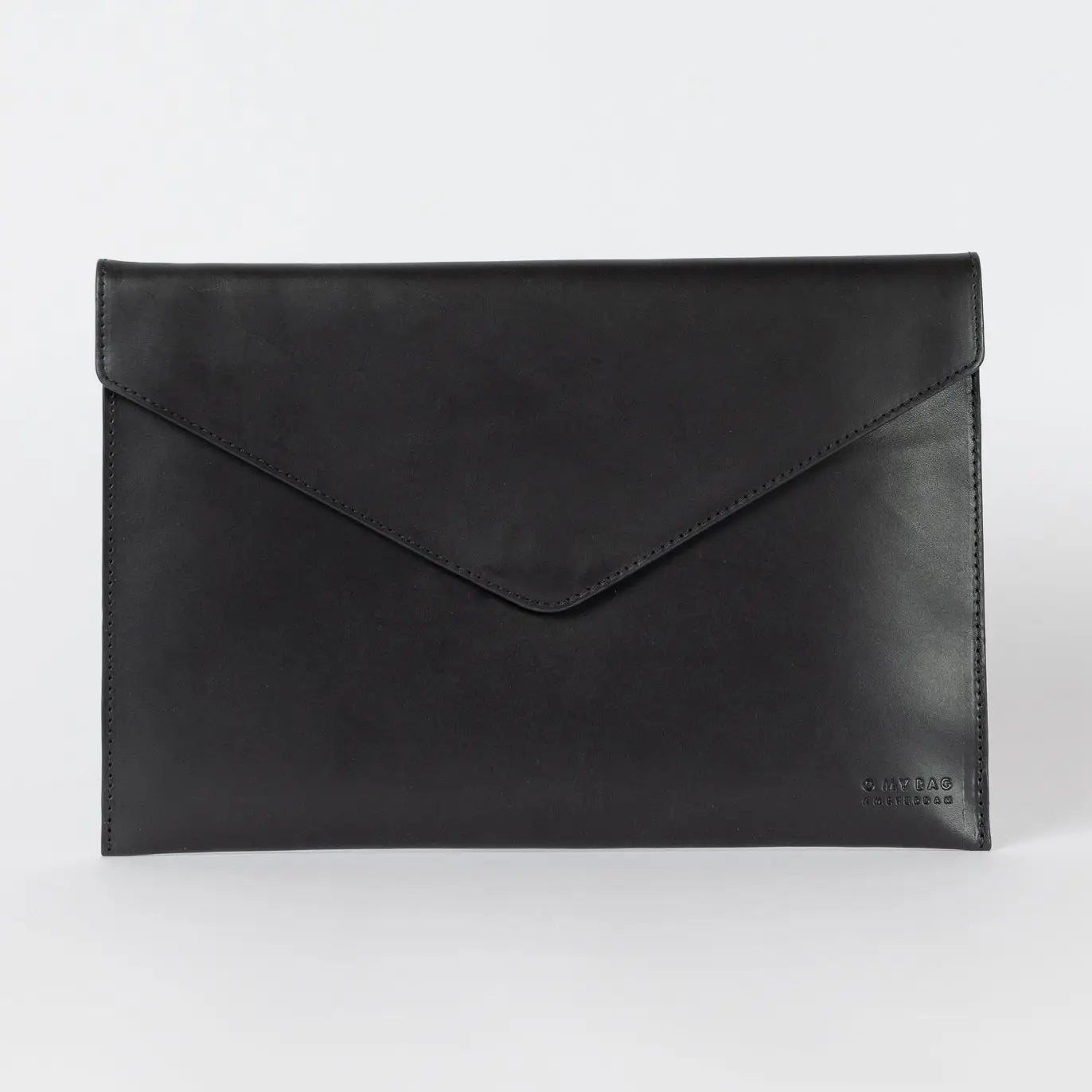 Envelope Laptop Sleeve 13"  - Black Classic Leather