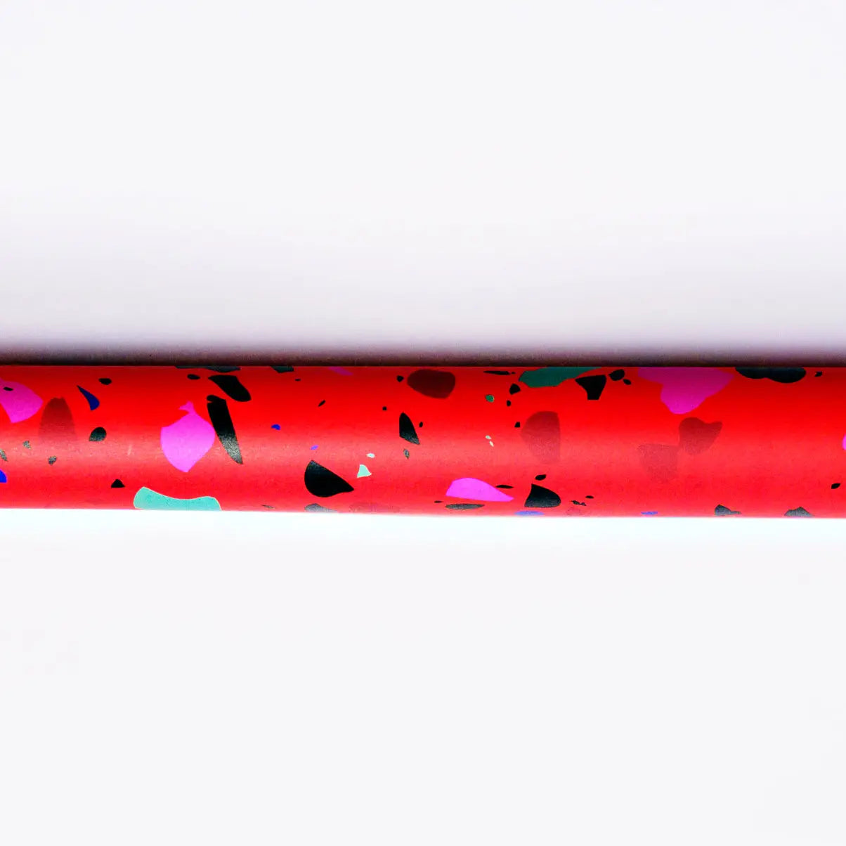 Red Terrazzo Gift Wrap